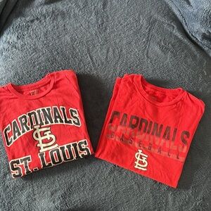 Two St. Louis Cardinals T-Shirts